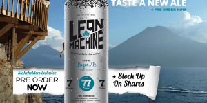 運動後のリカバリービール「Lean Machine Aleビール」発売間近！