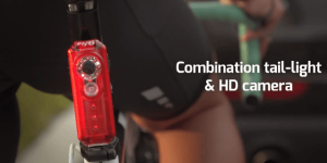 車載カメラを身近に　カメラ付きテールライト「FLY6」