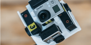 球体パノラマ車載動画という新ジャンル！3DプリンタとGoProを６台で撮った映像