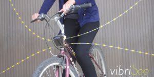 自転車にヒゲを付けて即席バイクレーンを作ろう「VibriSee」